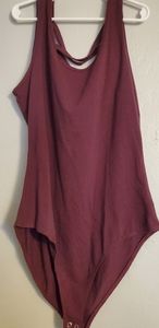 Plum bodysuit
